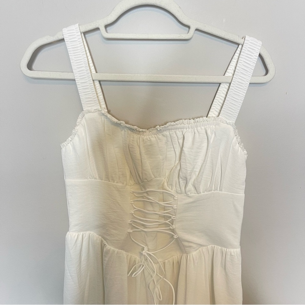 NWT Commense Milkmaid Midi Dress - Picture 8 of 9